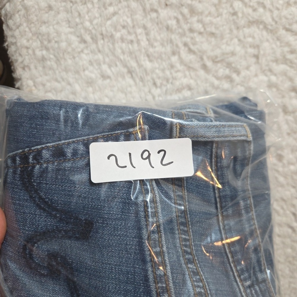 AG Adriano Goldschmied Bootcut Low Rise The Angel Jeans Size 26R Medium Wash - Picture 7 of 7